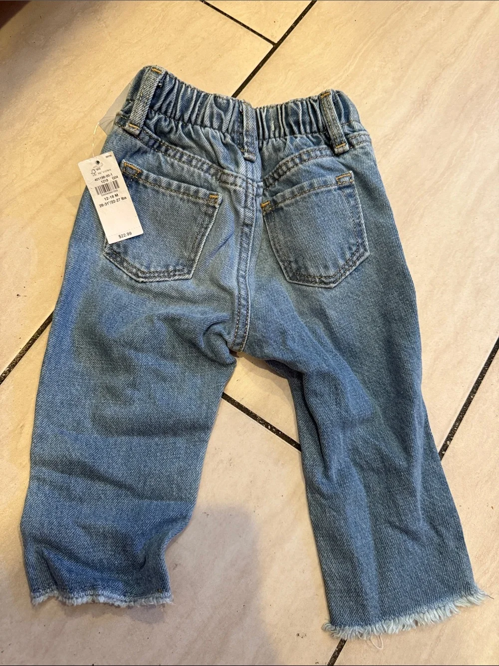 Old Navy Light Blue Washed Kids Denim Jeans
